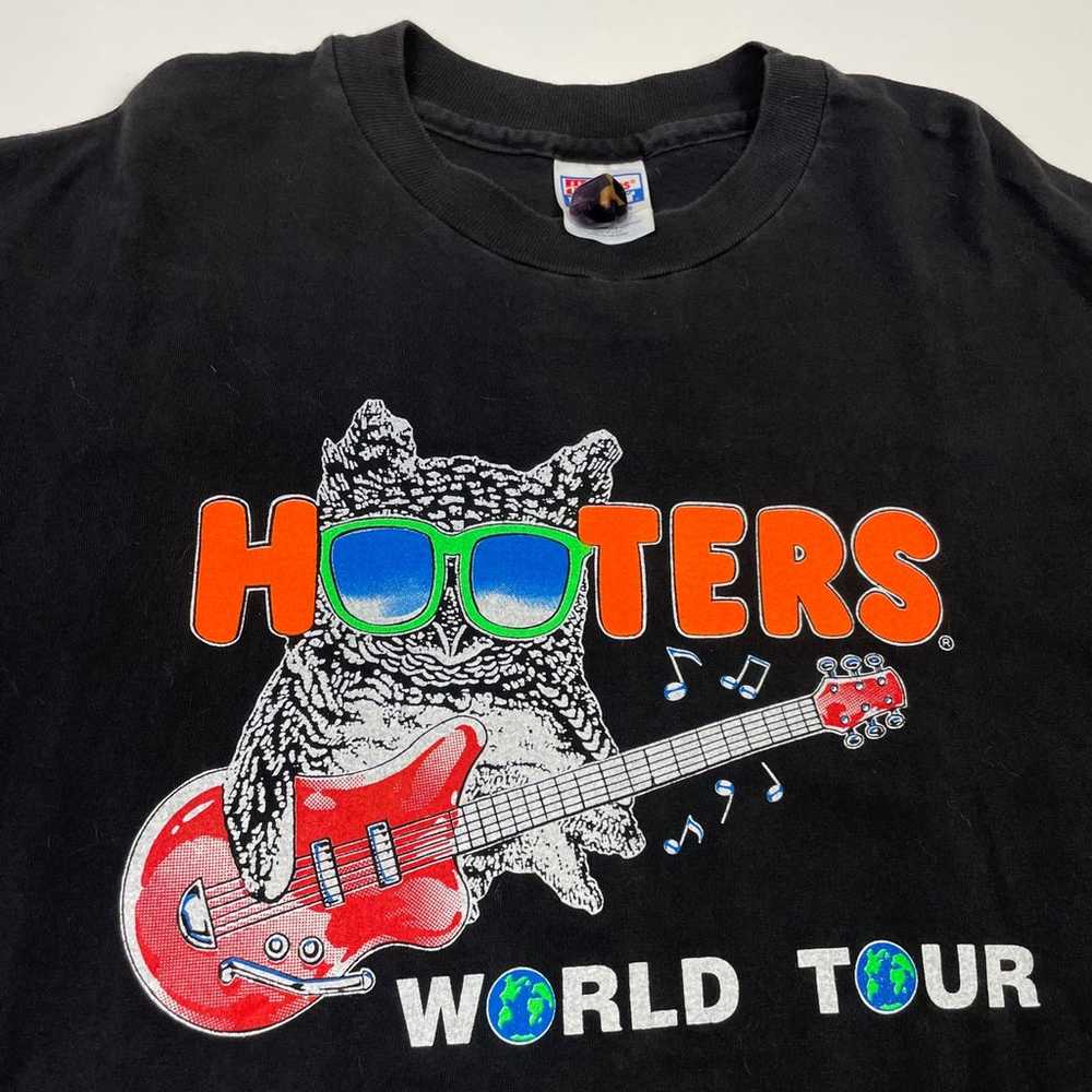 Vintage Hooters World Tour Concert Shirt - image 3