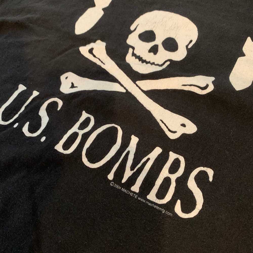 Vintage 2004 u.s. bombs band tee - image 2