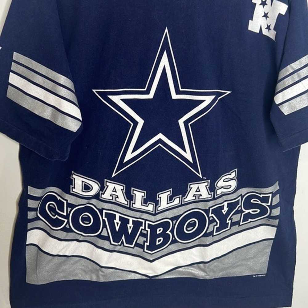 Vintage 1995 Dallas Cowboys jersey tshirt xl - image 5
