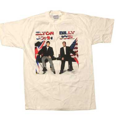 Vintage Elton John Billy Joel Tour T-Shirt - image 1