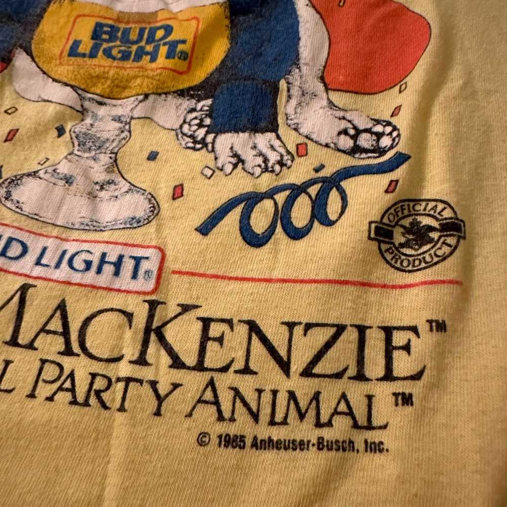 Vintage 1985 Bud Light Spuds MacKenzie Party Anim… - image 3