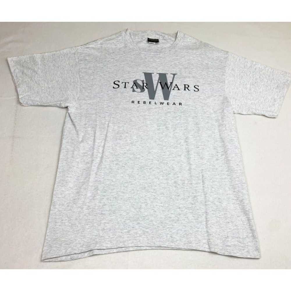 Vintage 90s Changes Star Wars T-Shirt Grey XL1996… - image 2