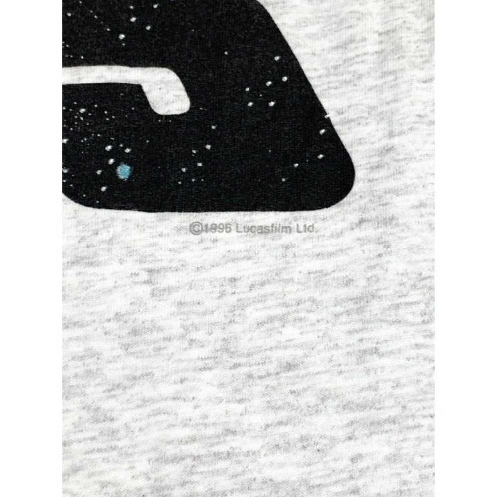 Vintage 90s Changes Star Wars T-Shirt Grey XL1996… - image 4
