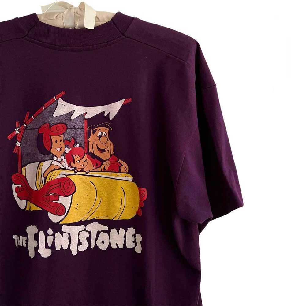 Vtg: Homecoming ‘93 x Flintstones Tee - image 2