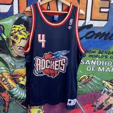 Vintage 90s NBA Rockets Jersey size 48 Large - image 1