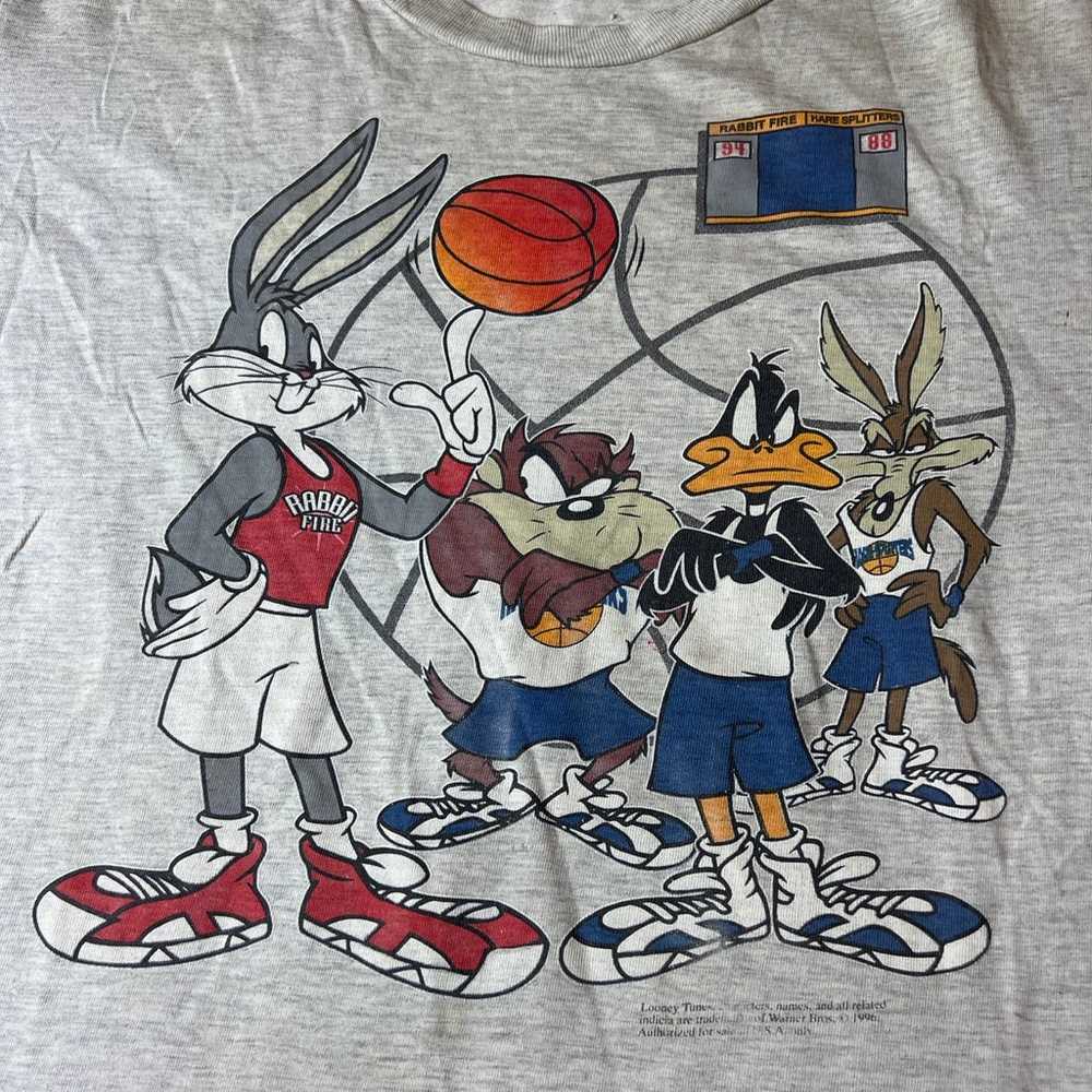 Vintage Looney Tunes Basketball Tee - image 3