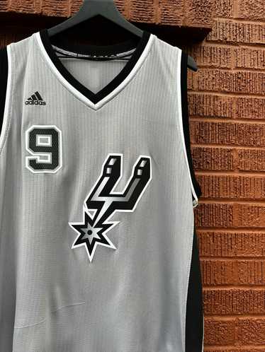 Nike San Antonio Spurs No9 Tony Parker White Stitched NBA Swingman Jersey