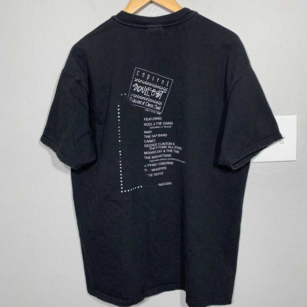 Vintage 90s Capital Soul fest 1998 Concert Tee Sz… - image 3