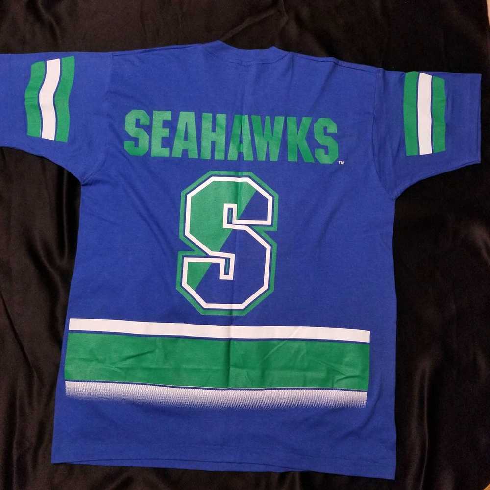 Vintage XL Salem Seattle Seahawks 1994 All Over P… - image 3