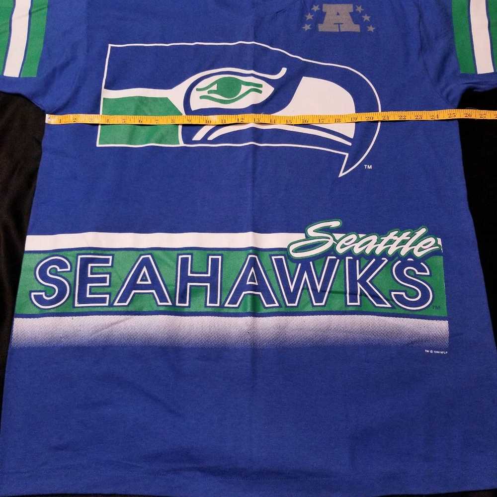 Vintage XL Salem Seattle Seahawks 1994 All Over P… - image 7