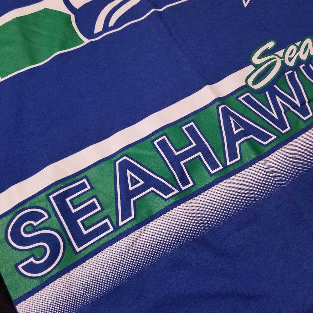 Vintage XL Salem Seattle Seahawks 1994 All Over P… - image 8
