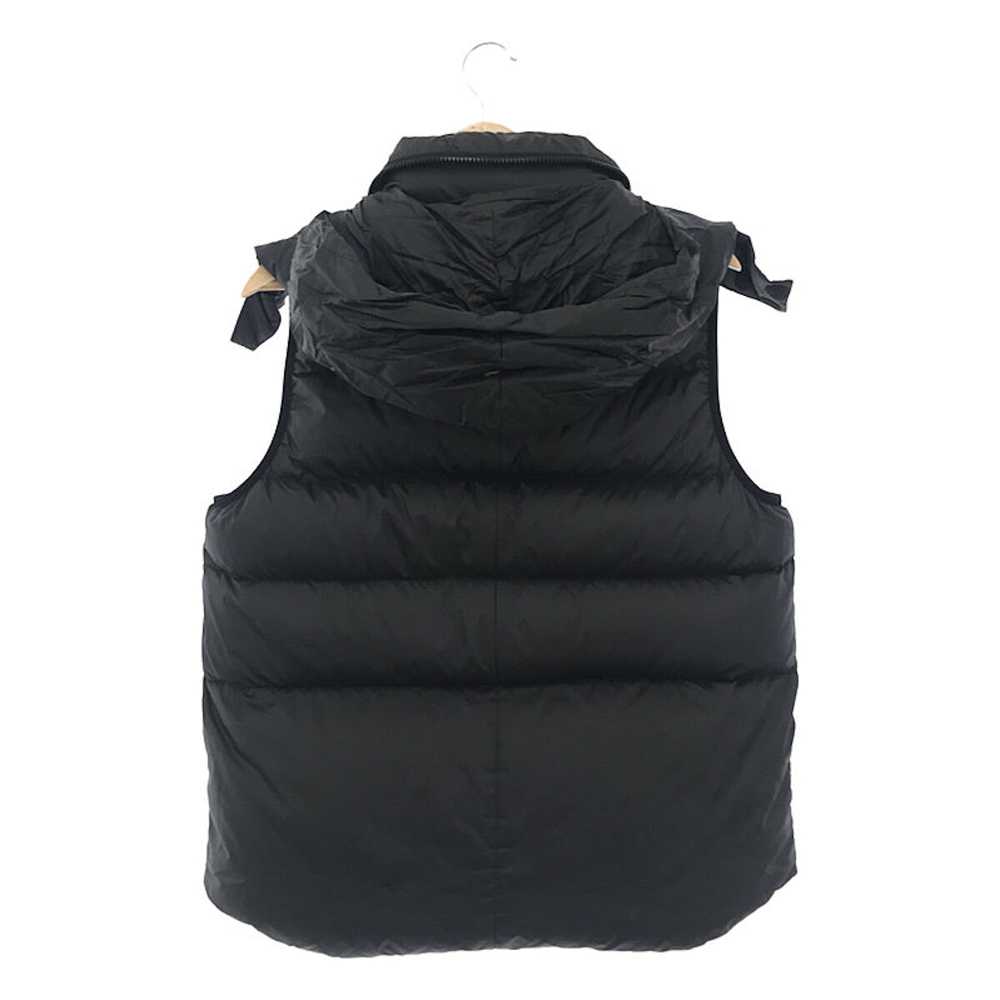 Undercover Down vest Nylon Quilted Plain Hooded B… - image 2
