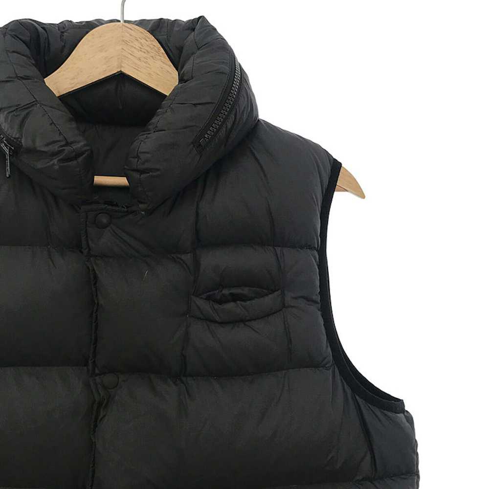Undercover Down vest Nylon Quilted Plain Hooded B… - image 4