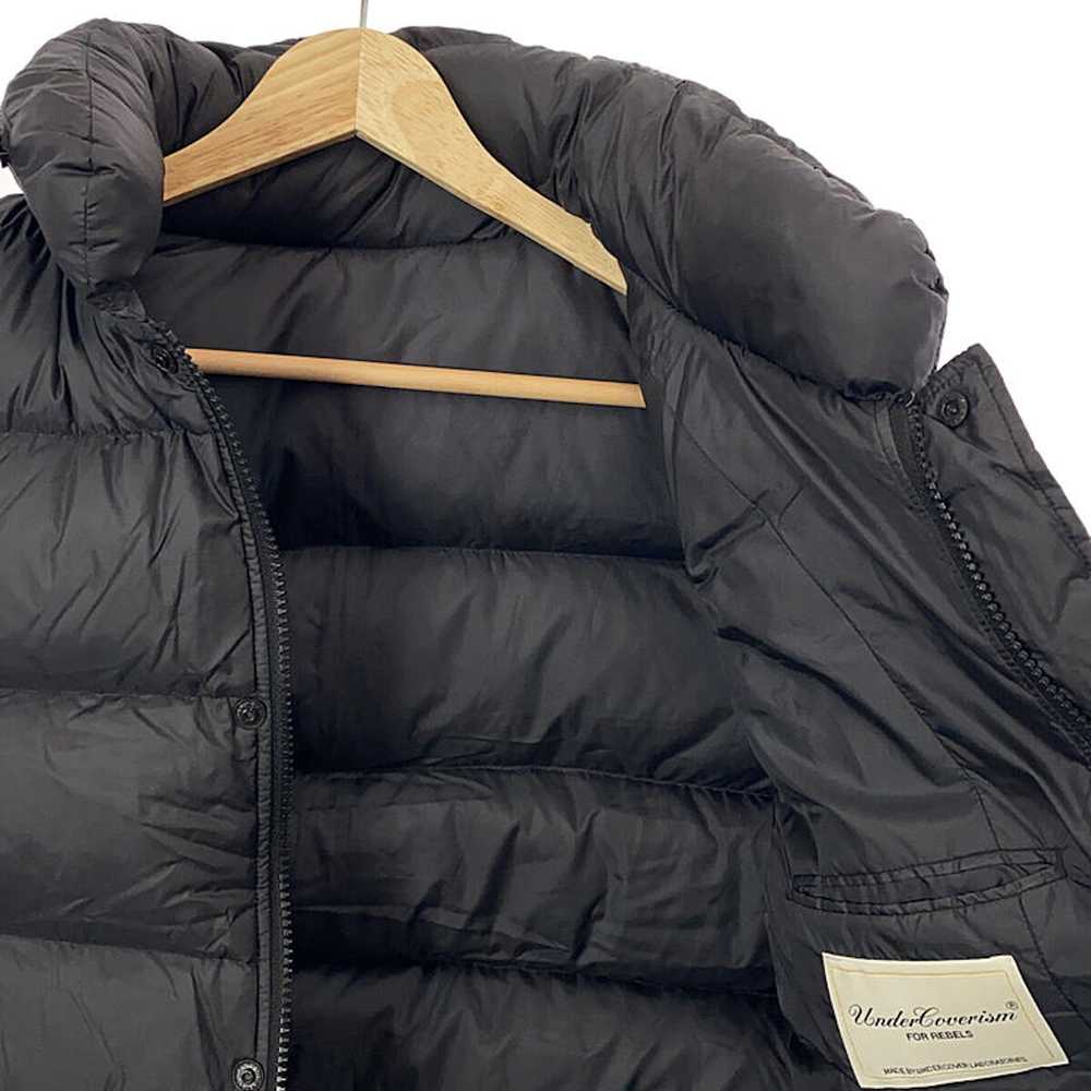 Undercover Down vest Nylon Quilted Plain Hooded B… - image 5