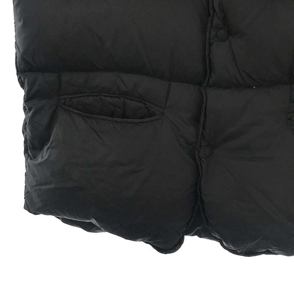 Undercover Down vest Nylon Quilted Plain Hooded B… - image 6