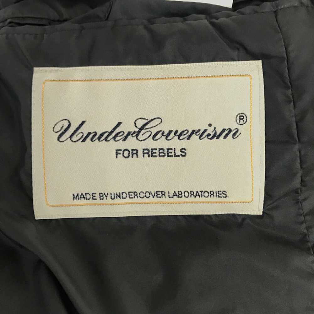 Undercover Down vest Nylon Quilted Plain Hooded B… - image 7