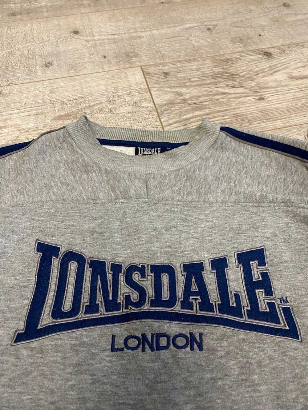 Lonsdale × Streetwear × Vintage Lonsdale sweatshi… - image 2