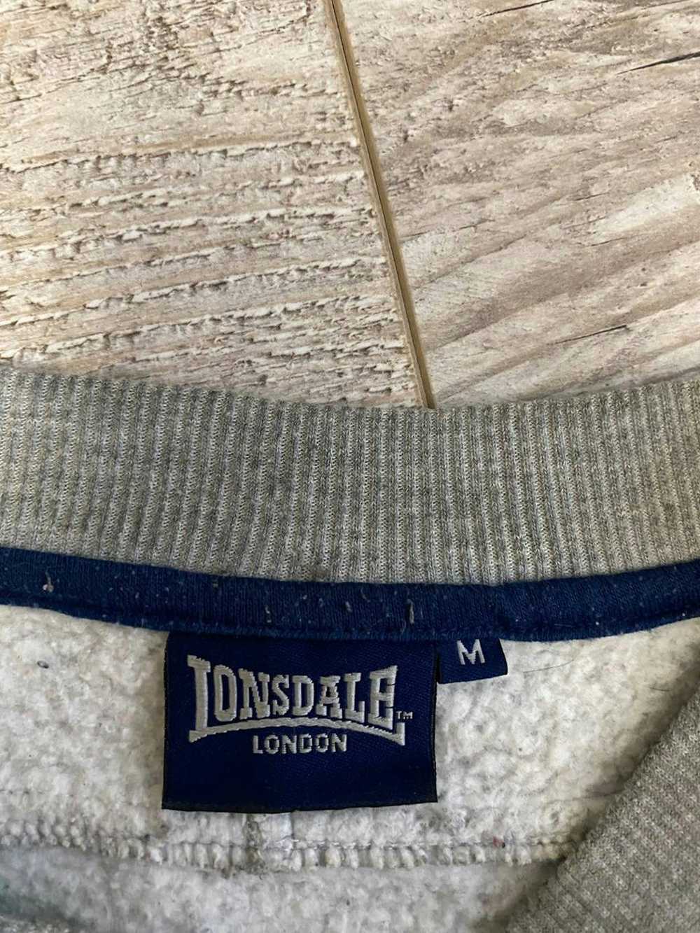 Lonsdale × Streetwear × Vintage Lonsdale sweatshi… - image 3