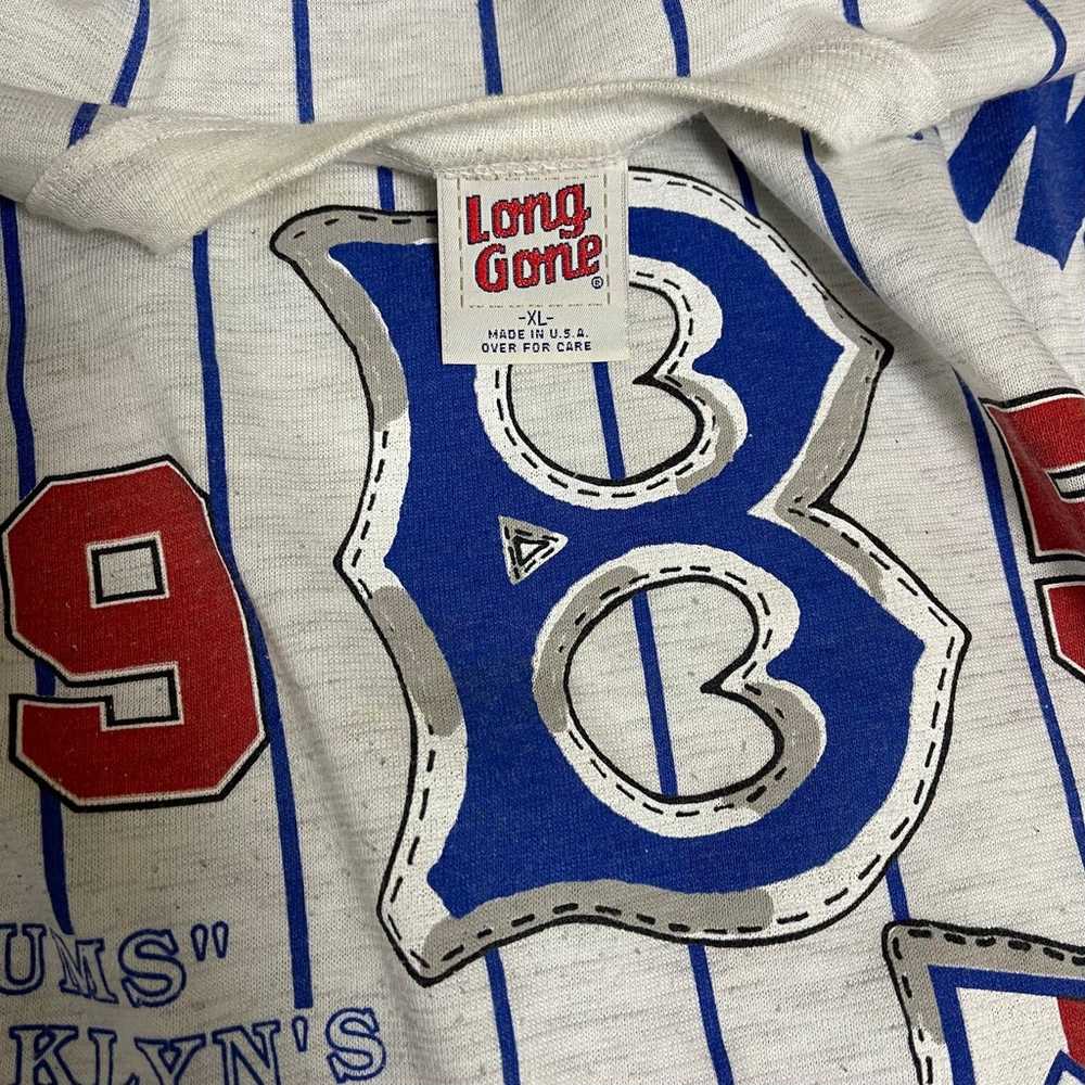 Vintage 90s MLB Brooklyn Dodgers Tee - Single Sti… - image 4