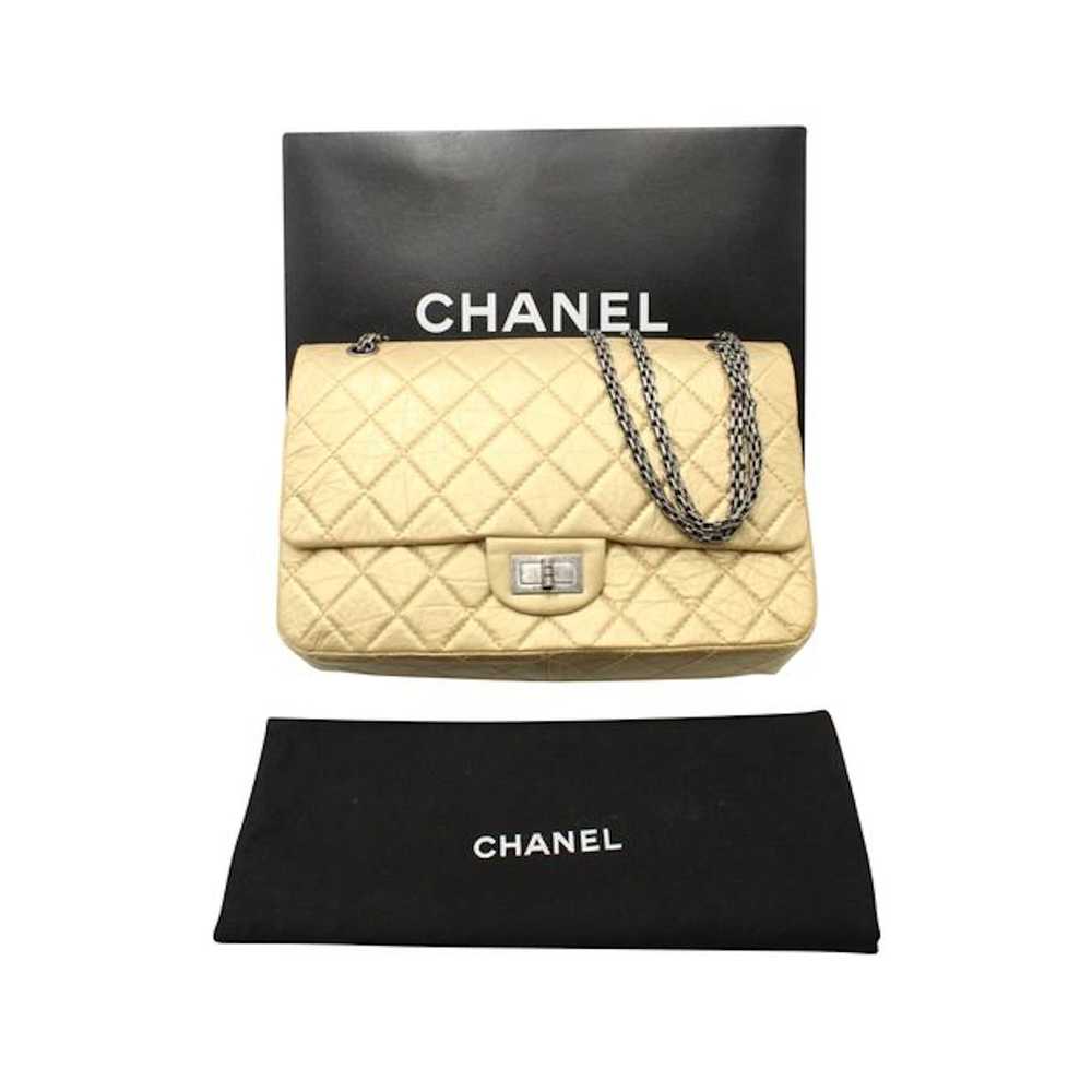 Chanel CHANEL Light Gold Reissue 2.55 Classic Max… - image 6