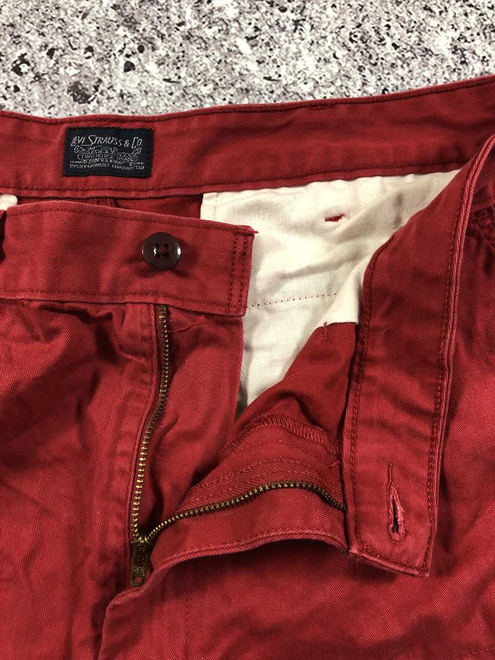 Levi's Vintage Clothing Levis vintage Shorts Red … - image 5