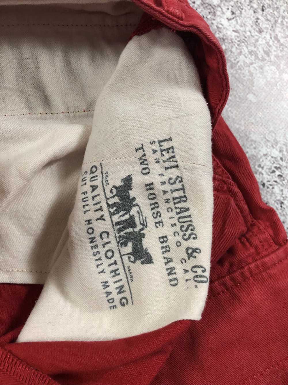 Levi's Vintage Clothing Levis vintage Shorts Red … - image 7