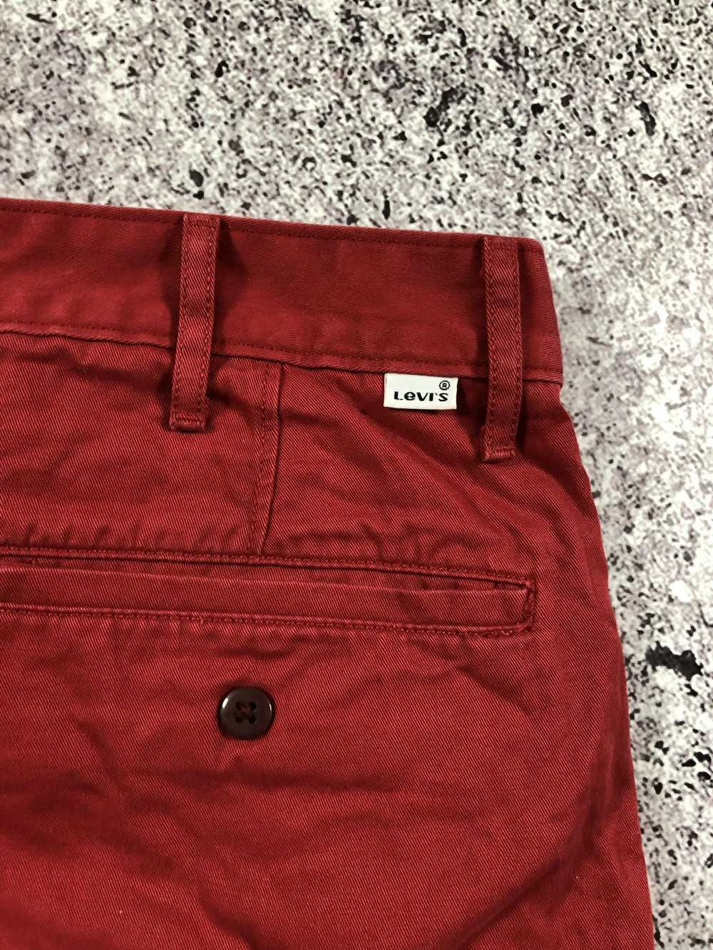 Levi's Vintage Clothing Levis vintage Shorts Red … - image 8