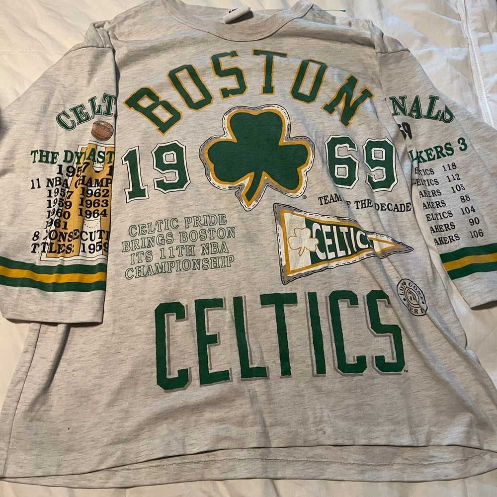 Vintage Boston Celtics 90s Long Gone Single Stitc… - image 1