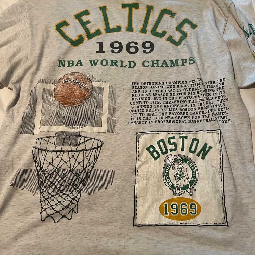 Vintage Boston Celtics 90s Long Gone Single Stitc… - image 2