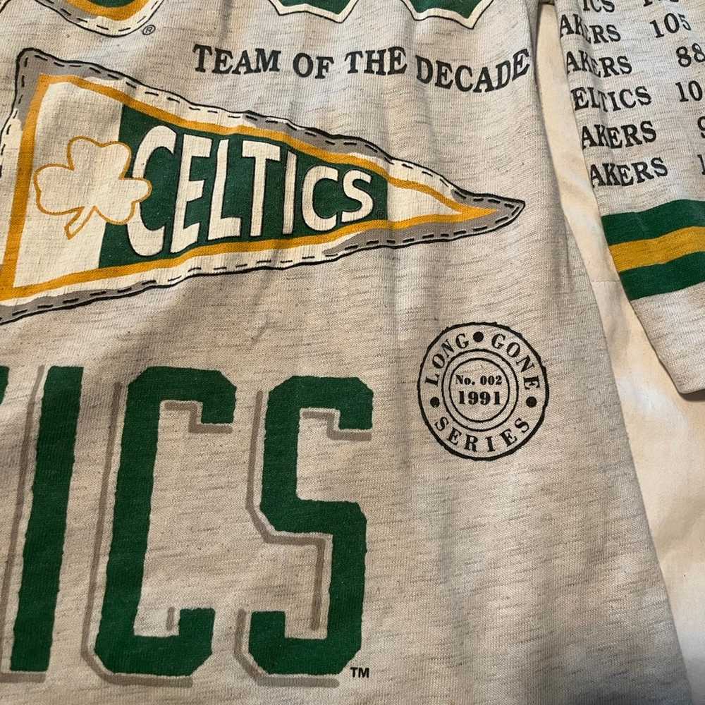 Vintage Boston Celtics 90s Long Gone Single Stitc… - image 3