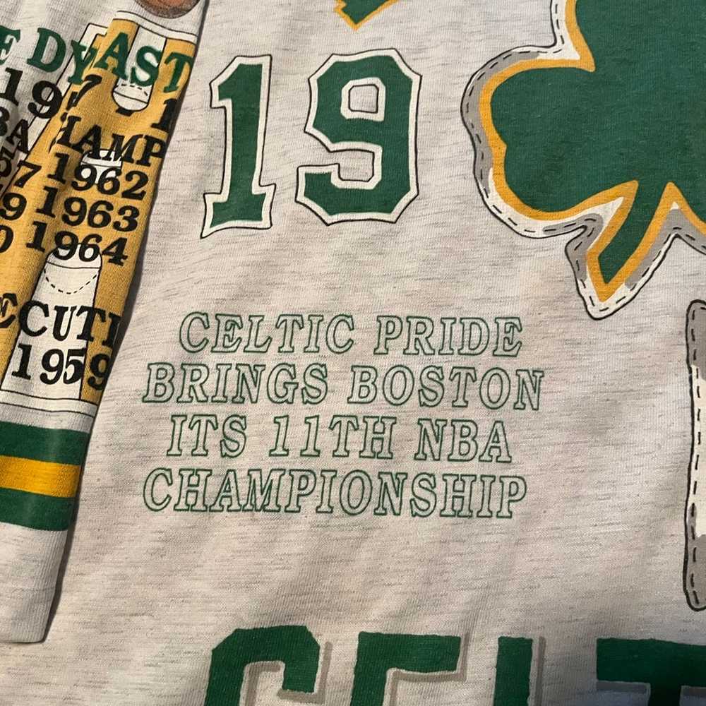 Vintage Boston Celtics 90s Long Gone Single Stitc… - image 5