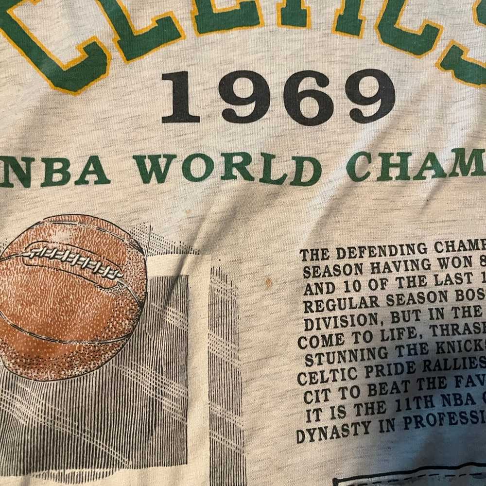 Vintage Boston Celtics 90s Long Gone Single Stitc… - image 6