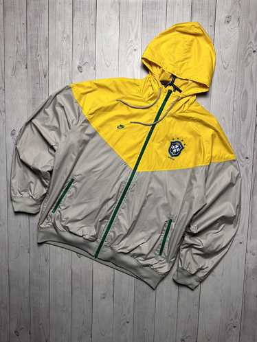 Nike × Soccer Jersey × Vintage Vintage Nike Brazi… - image 1