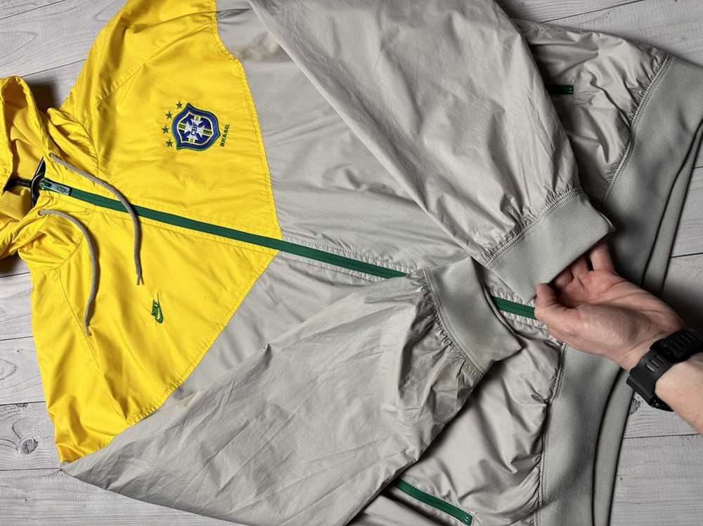 Nike × Soccer Jersey × Vintage Vintage Nike Brazi… - image 3