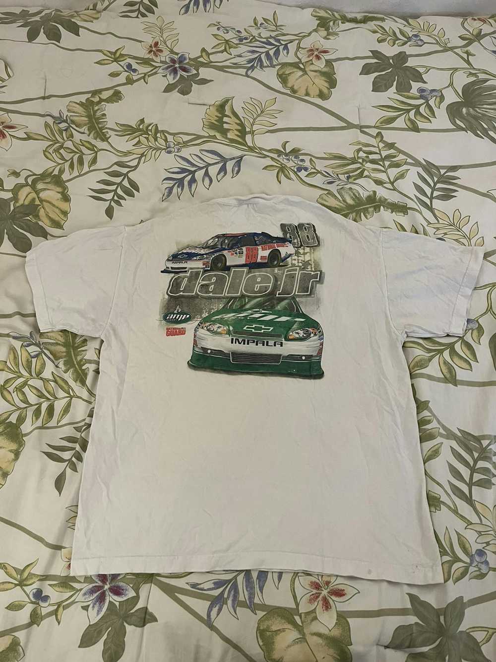 NASCAR × Vintage Y2K nascar dale jr shirt - image 2