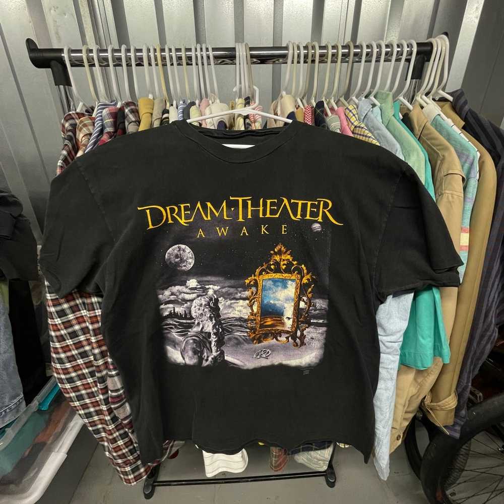 Vintage Dream Theater awake tour shirt - image 1