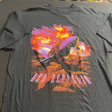Daydreamer Led Zeppelin Four Square Merch Tee, Dirty White - Thyme Boutique  Hattiesburg