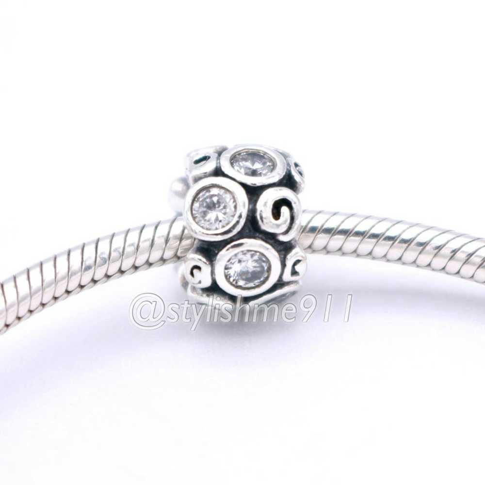 pandora Authentic Pandora White Primrose Path Cha… - image 4