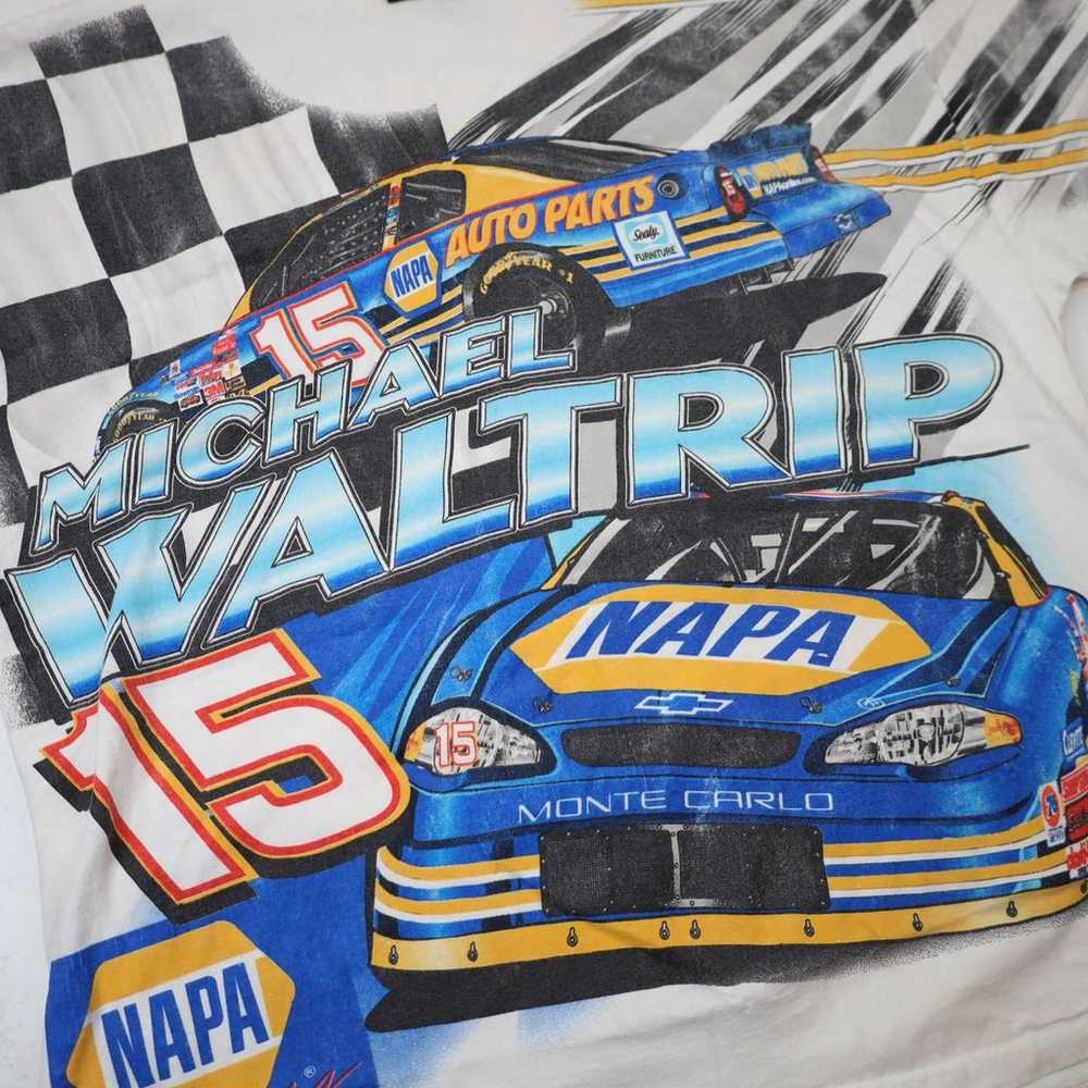 Vintage Chase Authentics Michael Waltrip Allover … - image 3
