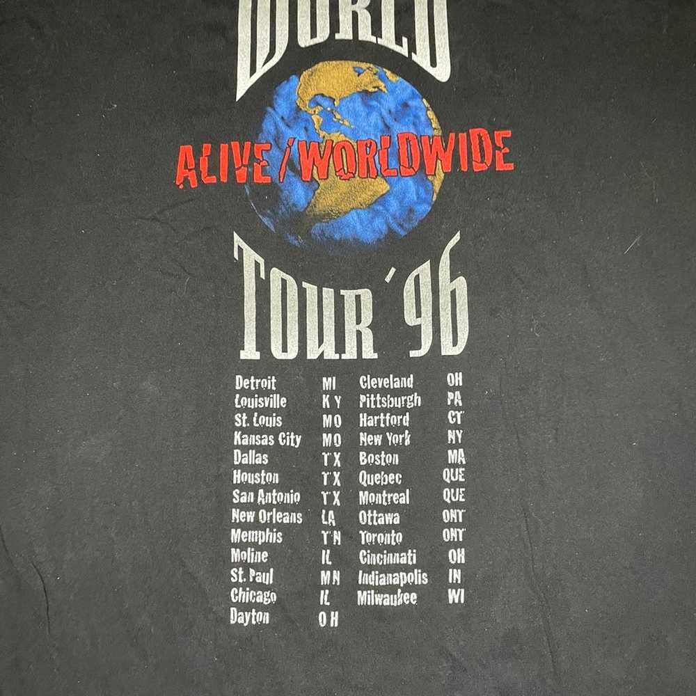 VTG 96’ KISS Alive Worldwide World Tour Concert G… - image 6