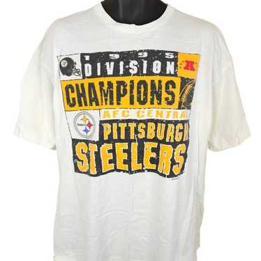NFL Pittsburgh Steelers Starter T Shirt Vintage 9… - image 1