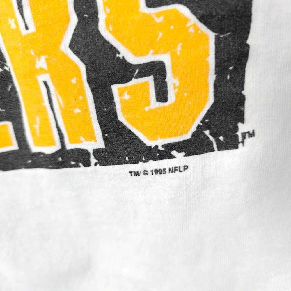 NFL Pittsburgh Steelers Starter T Shirt Vintage 9… - image 3
