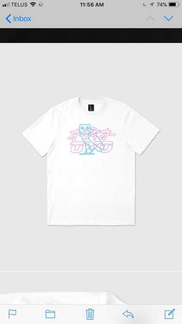 Octobers Very Own OVO neon lights white XL t shirt