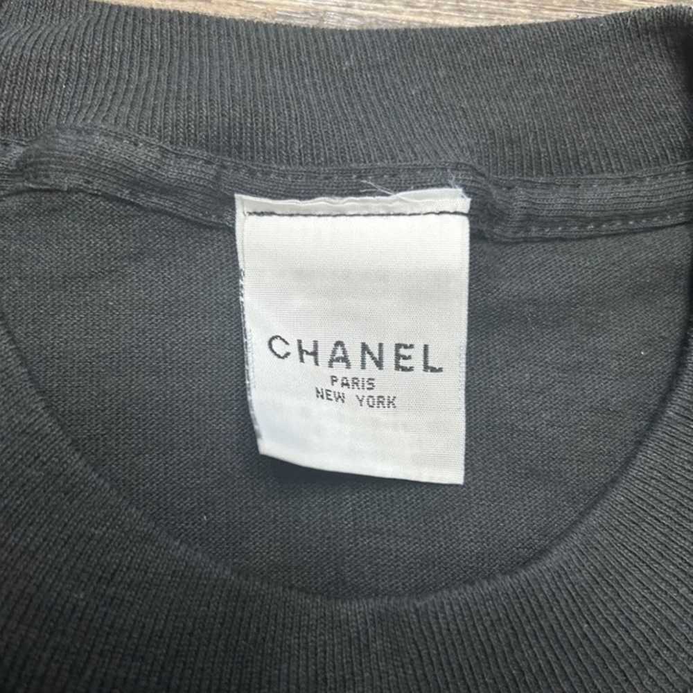 Vintage 90’s Chanel Egoiste Fragrance T Shirt Rar… - image 2