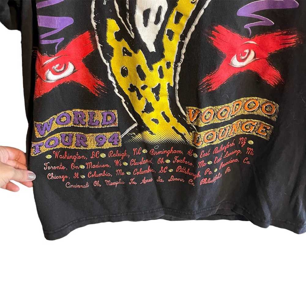 AUTHENTICALLY VTG Rolling Stones 1994 Voodoo Loun… - image 6