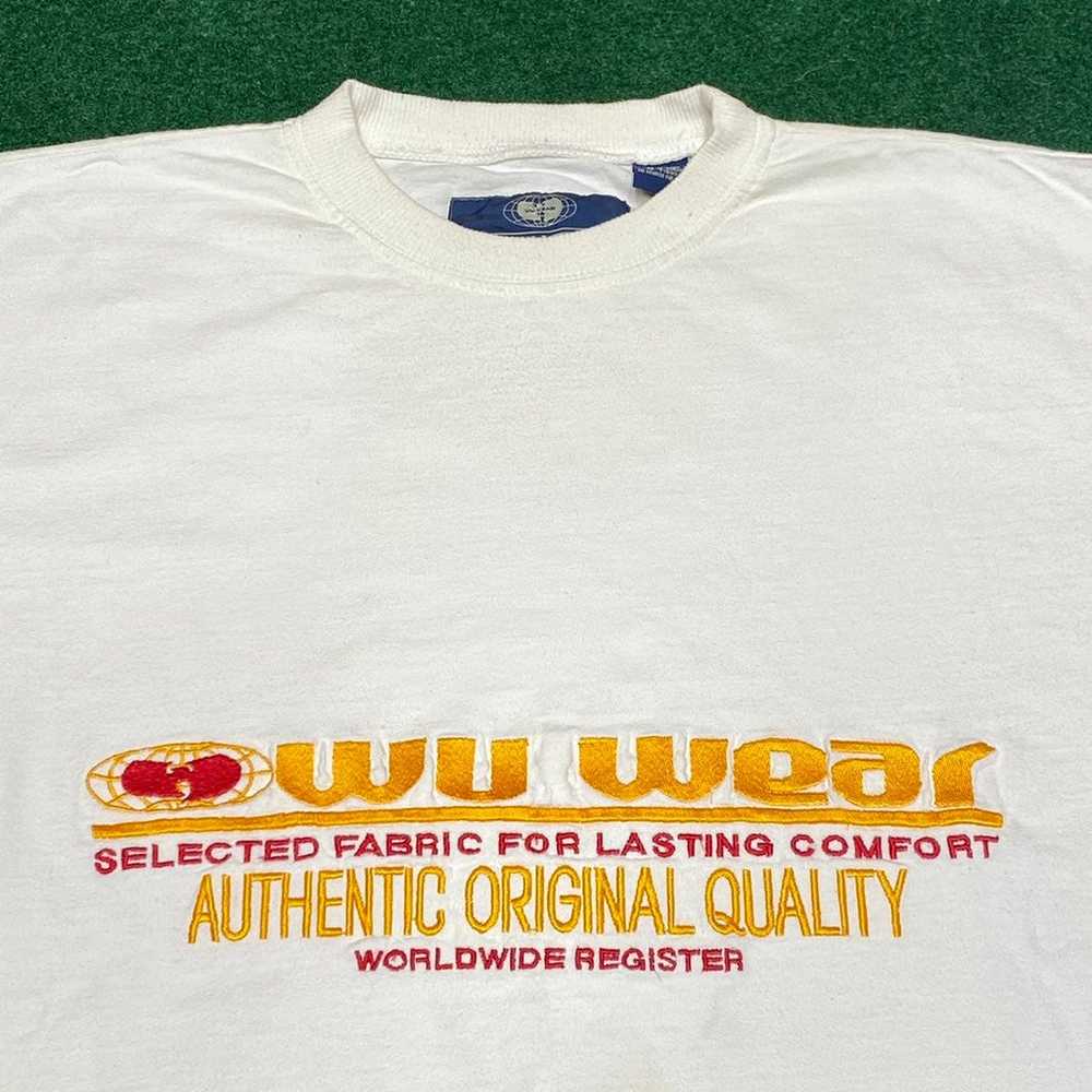 Vintage 90s Wu-Wear Wu-Tang Clan Worldwi - image 3