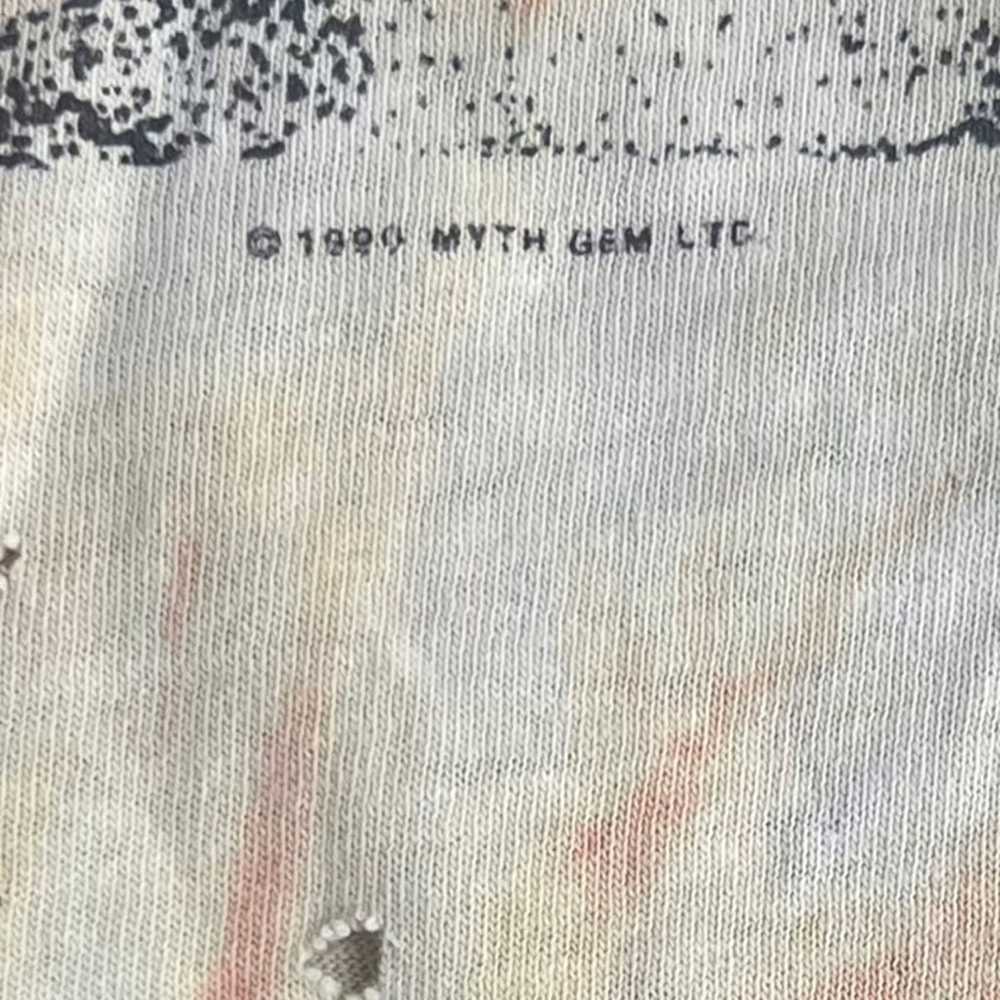 Rare Vintage Led Zeppelin 1990s Tie Dye T-Shirt XL - image 3