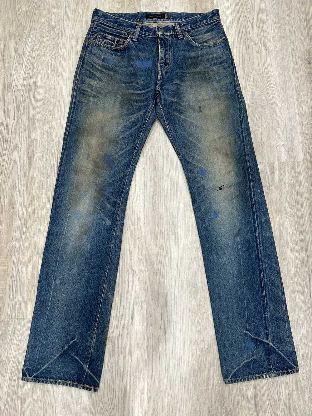 Undercover UC Zamiang Mud Wash Jeans - Gem