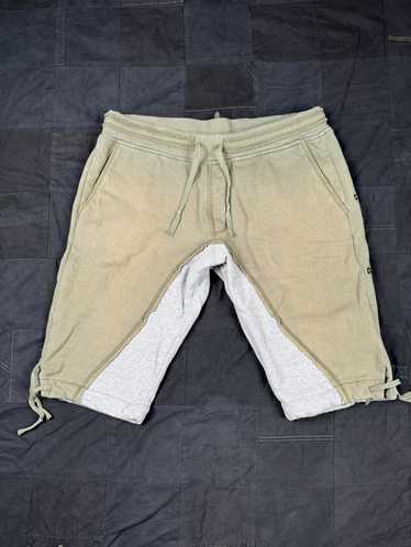 Greg Lauren Army Recycled Fleece 50/50 Short