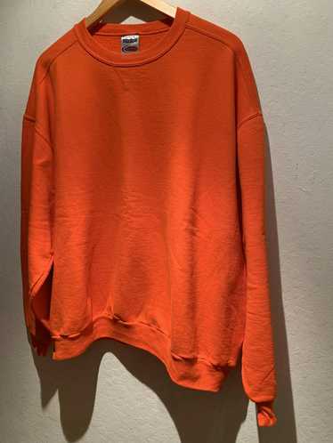 New VTG 90s Men Blank Jerzees 50/50 Red Sweater Sweatshirt (MED) USA-XXXXXX